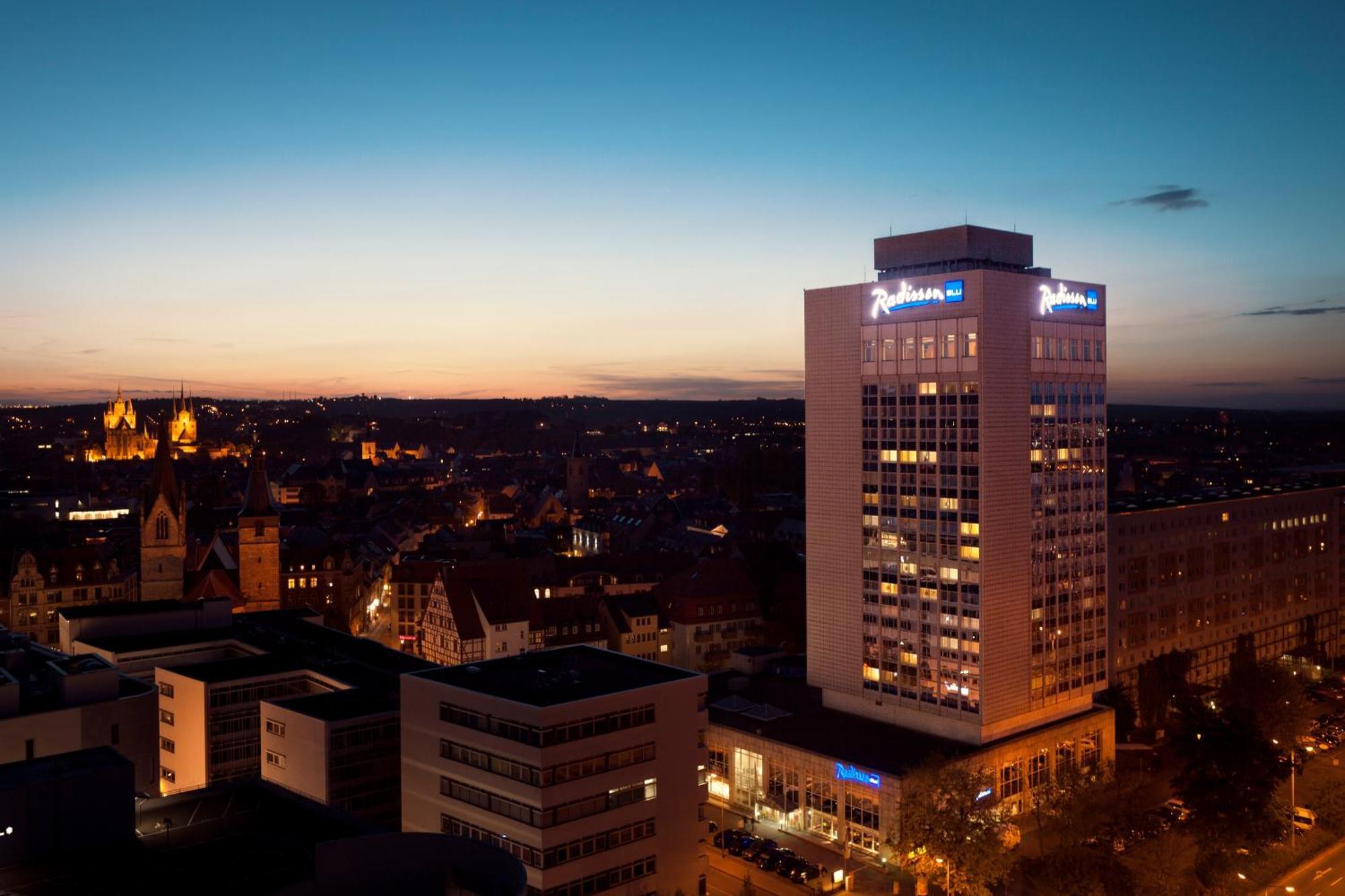 Radisson Blu Hotel Erfurt Exterior foto